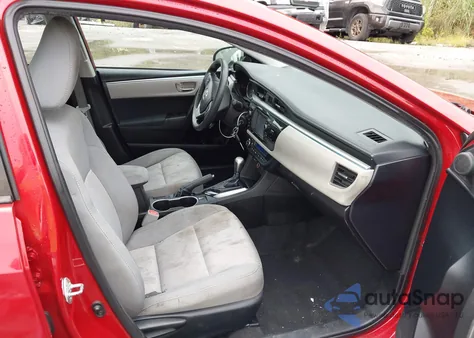 2014 Toyota Corolla Le из США, поврежденный, VIN 5YFBURHE8EP099939